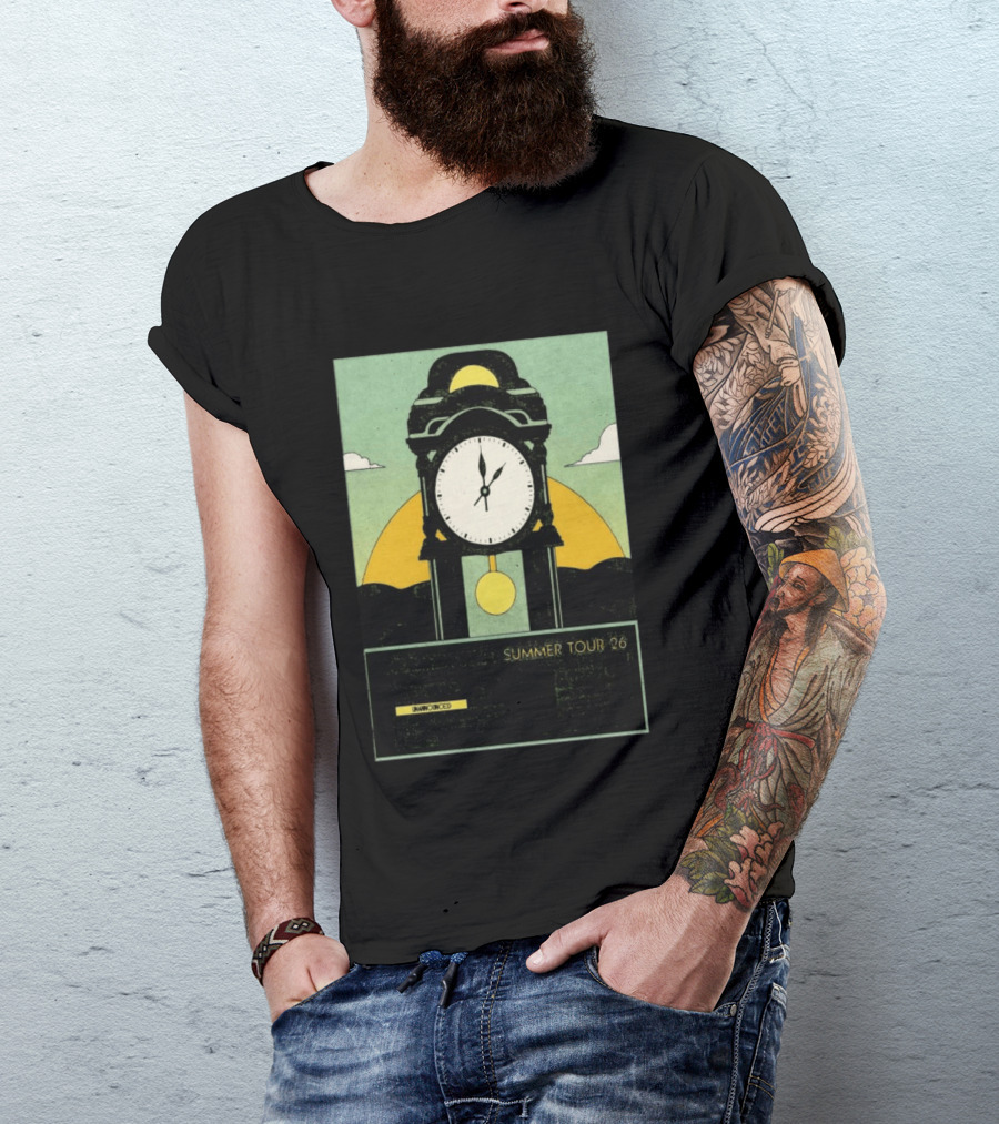 Unannounced The Band Memo Summer Tour 2026 And Sun T-Shirt