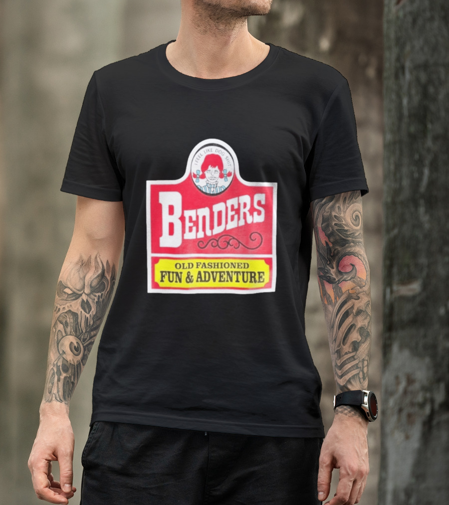Benders Old Fashioned Fun Adventure I Feel Like Dog T-Shirt