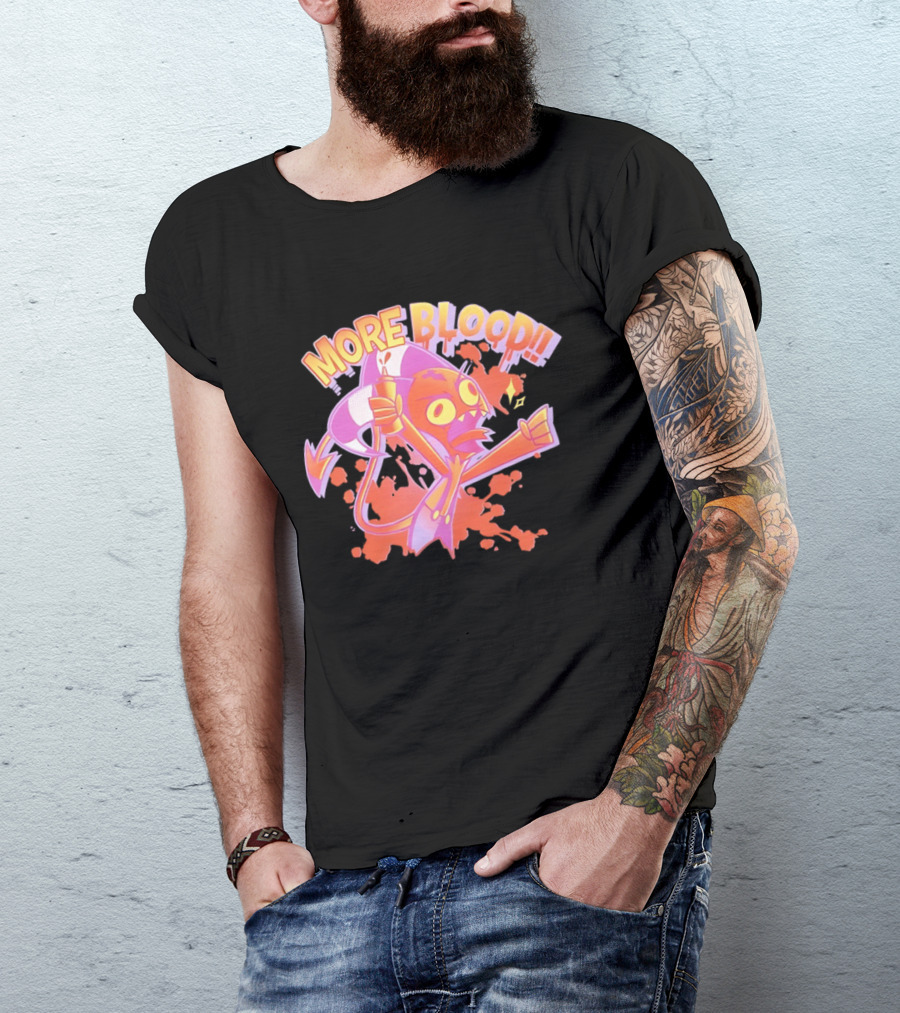 Helluva Boss More Blood Blitz Animated T-Shirt