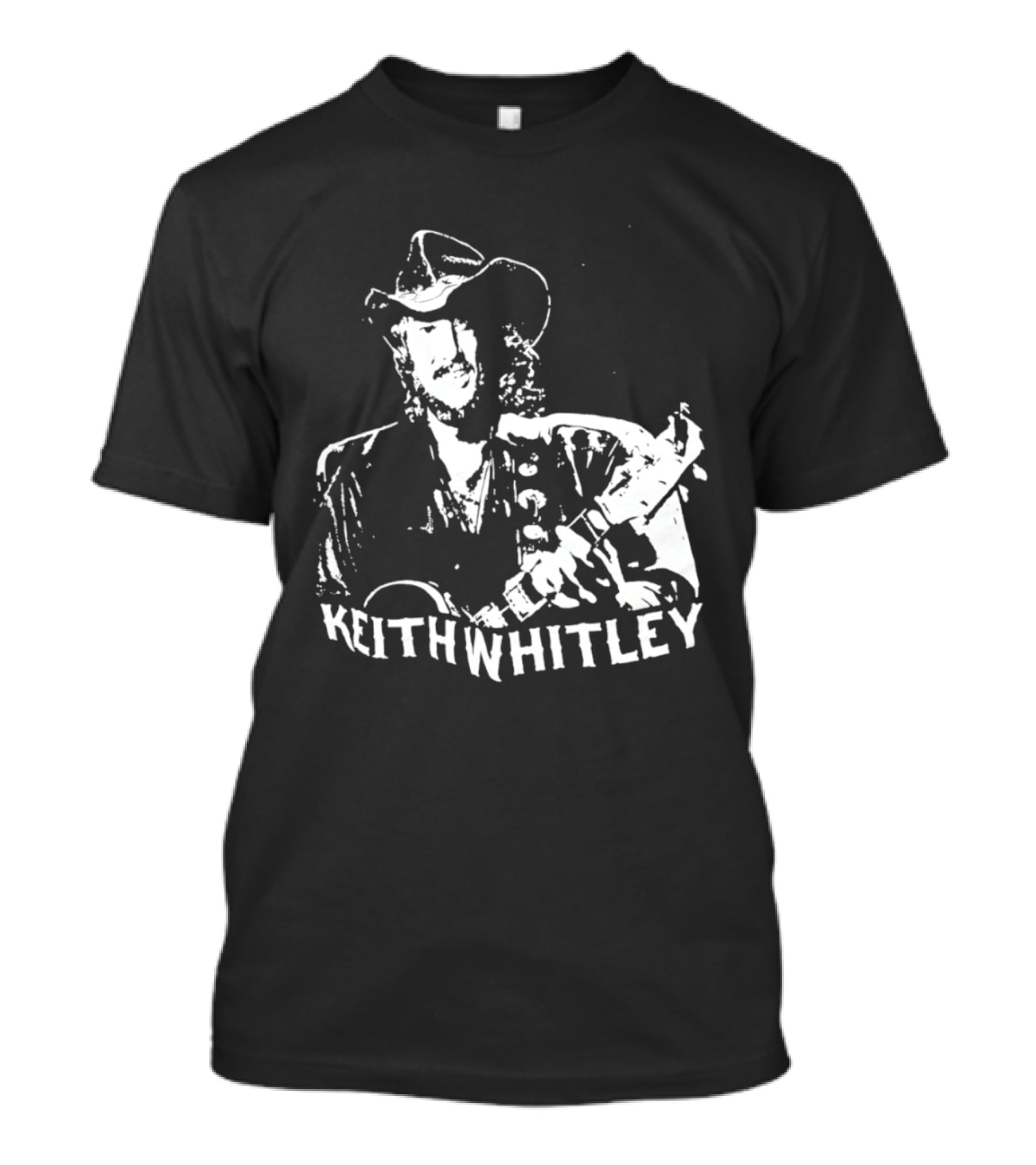 Keith Whitley Cowboy Hat Guitar T-Shirt