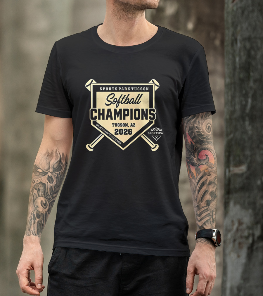 Sports Park Tucson Softball Champions Tucson AZ 2026 T-Shirt