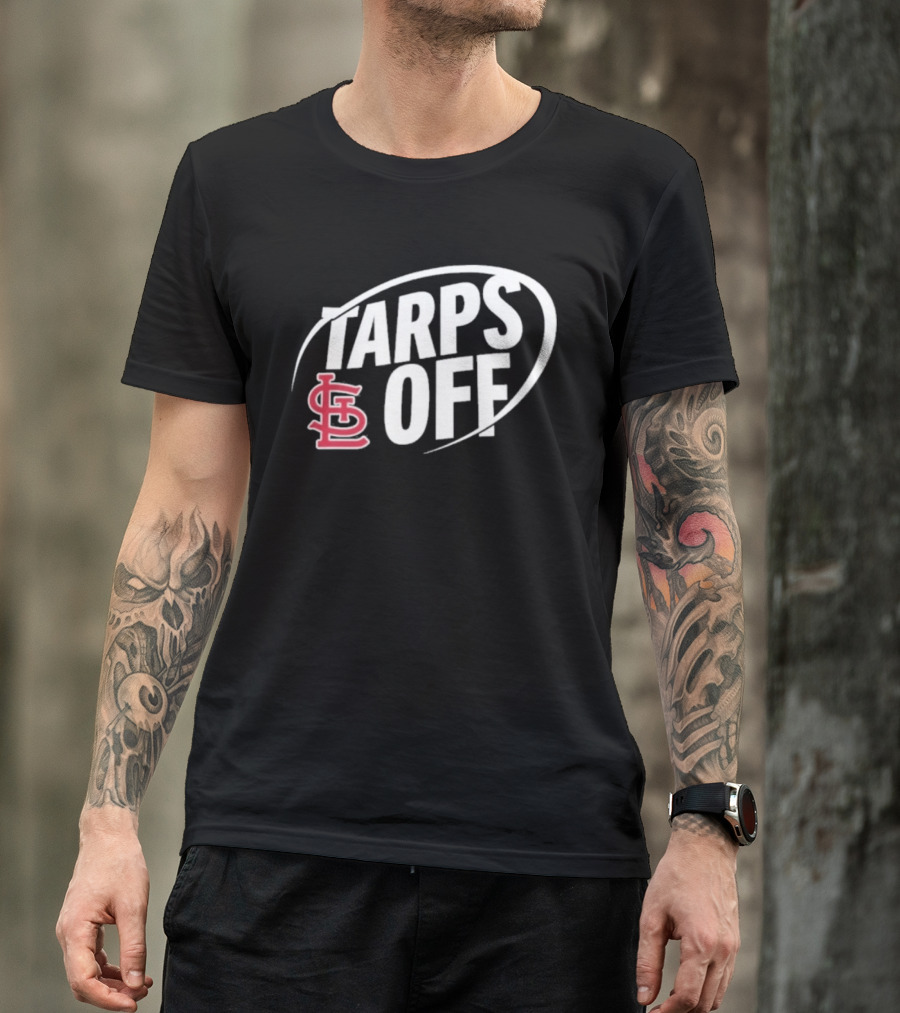 St. Louis Cardinals Tarps Off STL T-Shirt