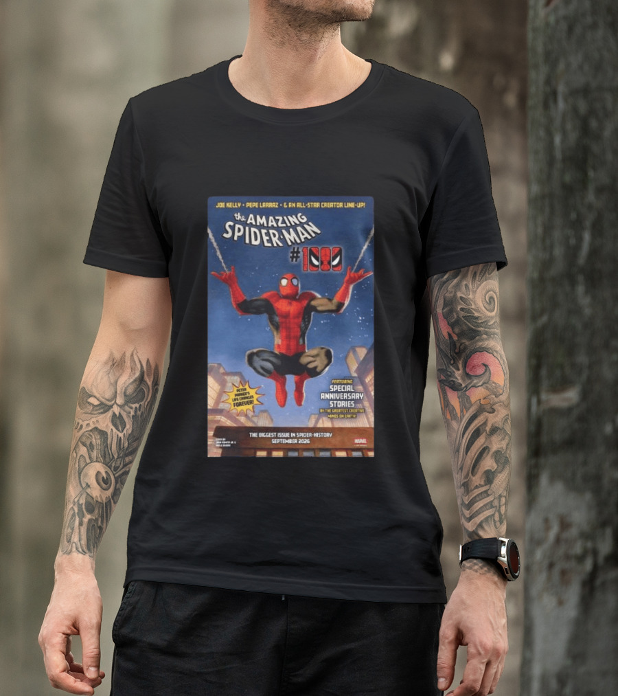 The Amazing Spider Man 1000 Special Anniversary Stories Greatest Creative Hands On Earth Marvel 2025 T-Shirt