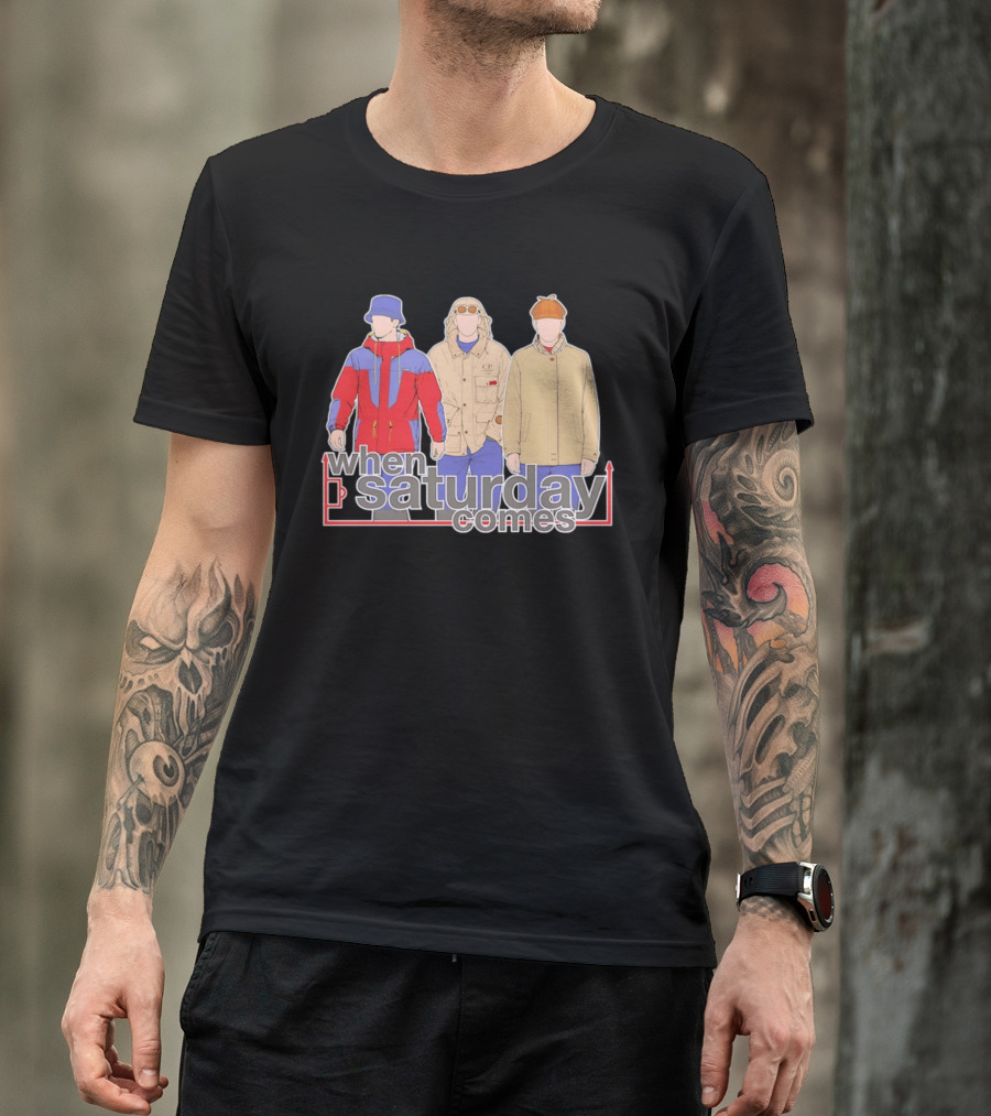 When Saturday Comes Terrace Casual CP T-Shirt