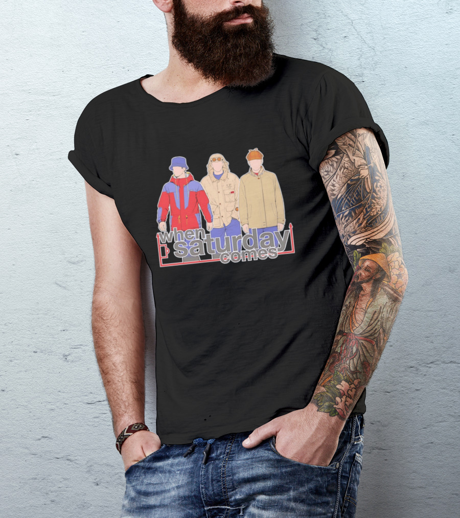When Saturday Comes Terrace Casual CP T-Shirt