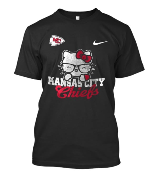 Kansas City Chiefs Hello Kitty Nike Collaboration T-Shirt