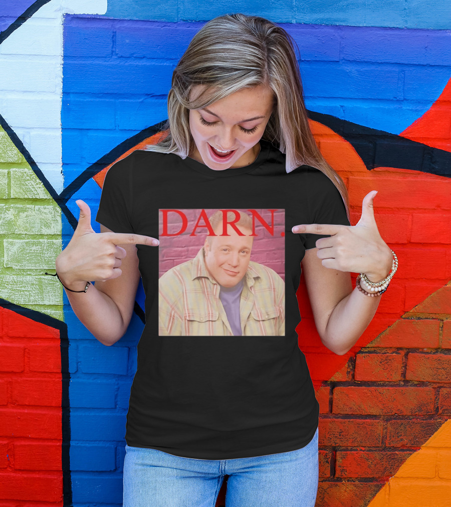 Darn Kevin James The King Of Queens Meme Red T-Shirt