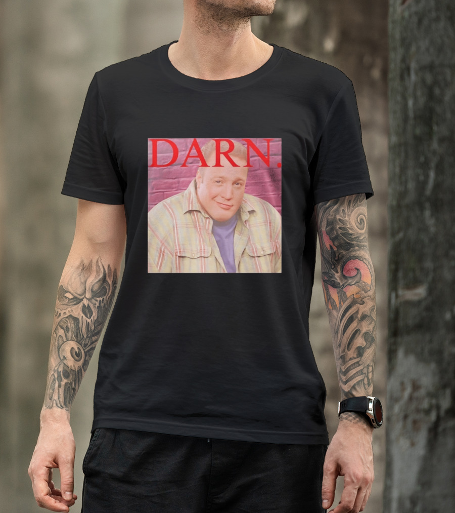 Darn Kevin James The King Of Queens Meme Red T-Shirt