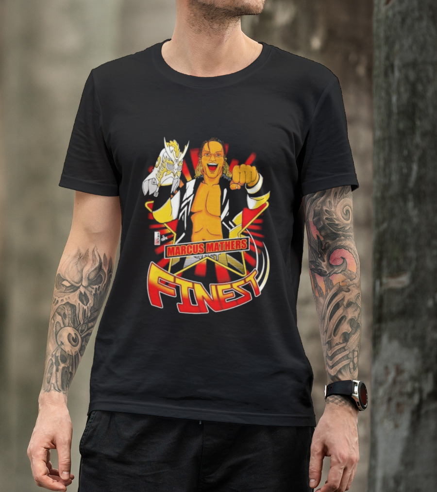 Marcus Mathers Finest Wrestling Star T-Shirt