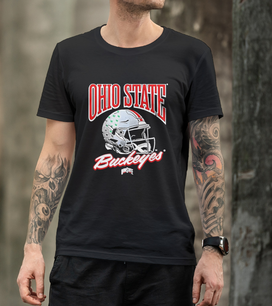 Ohio State Buckeyes Helmet Ncaa Football T-Shirt