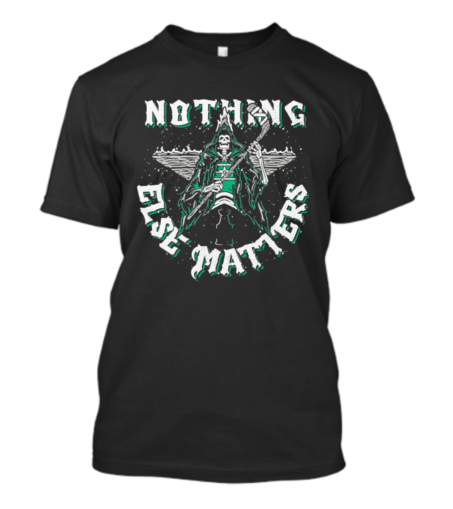 New York Jets Grim Reaper Nothing Else Matters T-Shirt