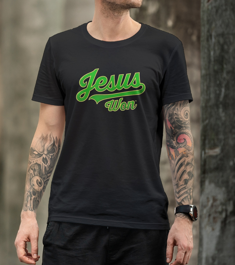 Oakland Athletics Jesus Won T-Shirt