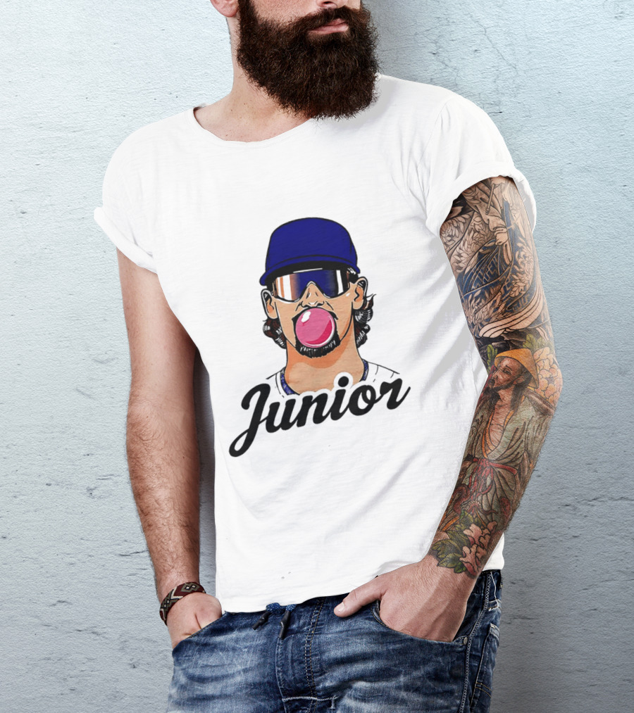 Junior Bubblegum Bobby Witt Jr Kansas City Royals Baseball T-Shirt