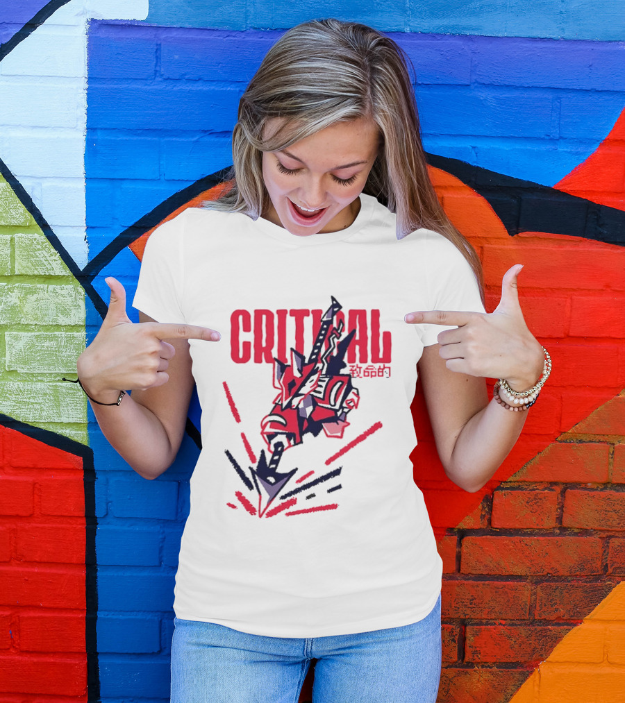 Freya Final Fantasy Critical Vibrant Battle Art Explosion T-Shirt