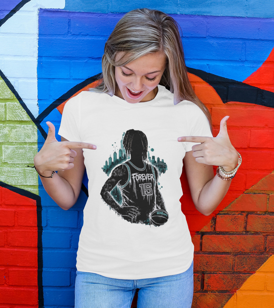 Brandon Clarke Forever 15 Memphis Grizzlies Basketball City Skyline Wilson T-Shirt