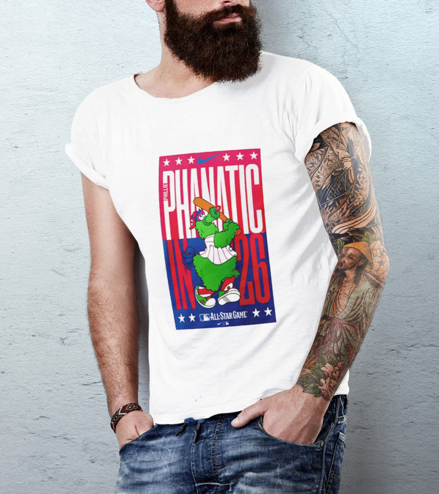 Phillie Phanatic MLB All Star Game 2026 Nike T-Shirt