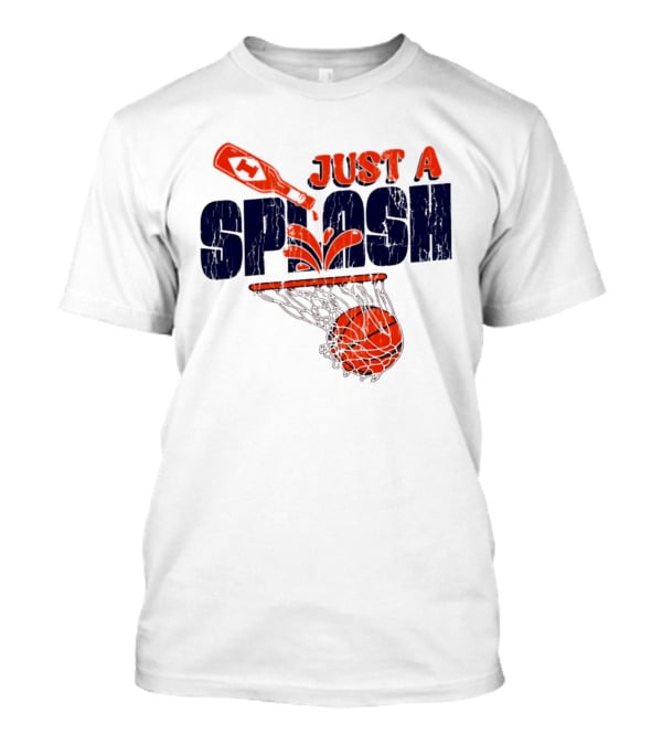 Illinois Fighting Illini Hot Ones Just A Splash Basketball T-Shirt