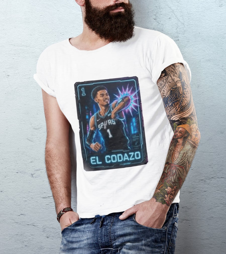 El Codazo Spurs Victor Wembanyama San Antonio 2026 T-Shirt