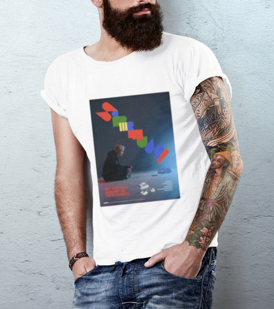 The Avalanches Superfun Psychedelic Rainbow Letters Music T-Shirt