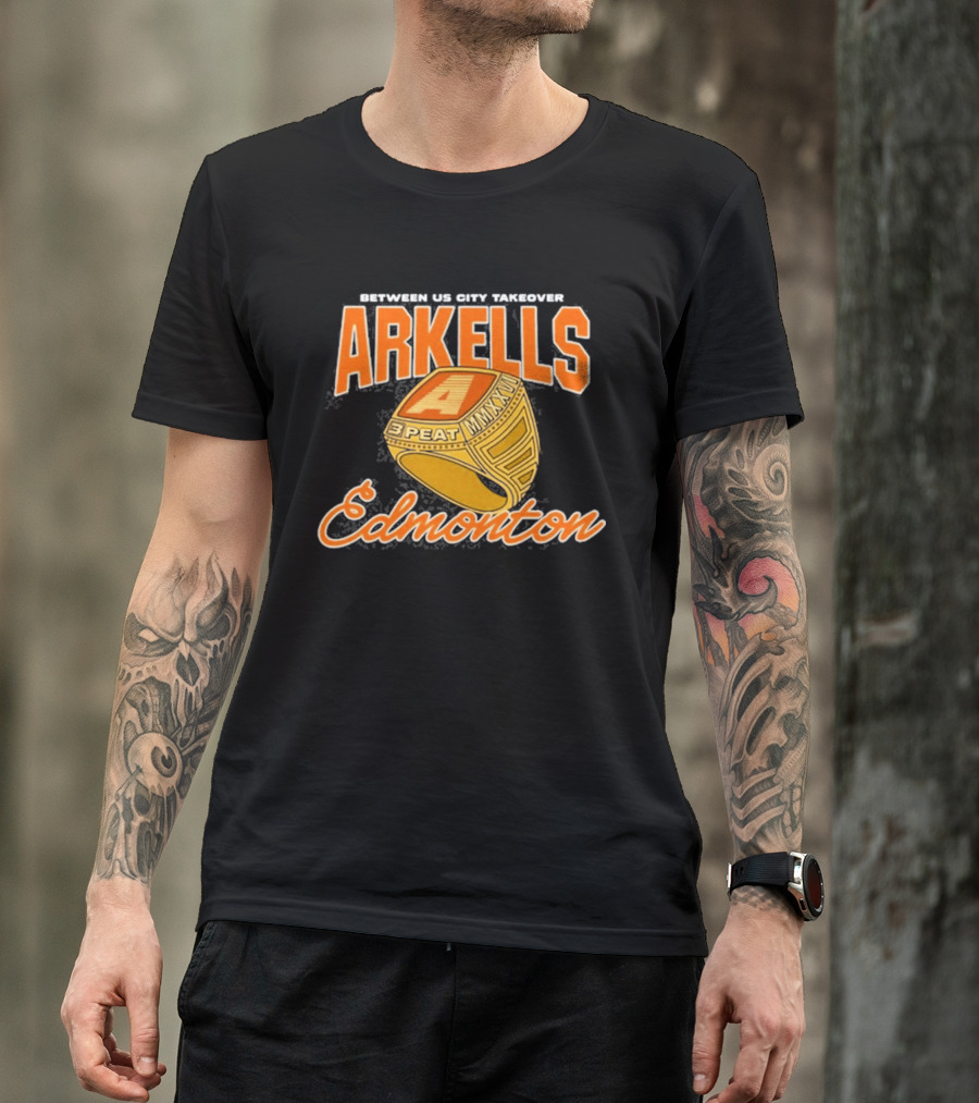 Arkells Between Us City Takeover 3 Peat Edmonton May 15 2026 T-Shirt