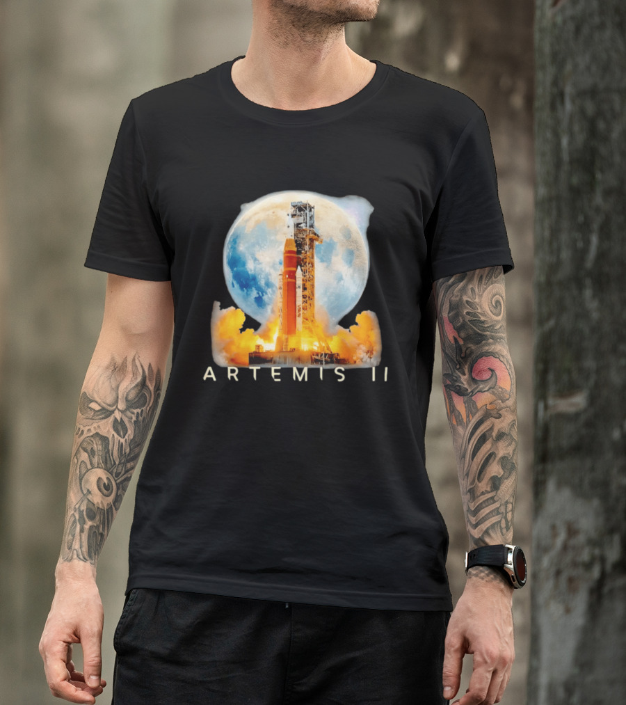 Artemis II Moon Mission NASA Rocket Launch 2026 T-Shirt