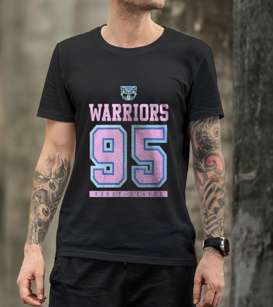 New Zealand Warriors 95 RD Name And Number T-Shirt