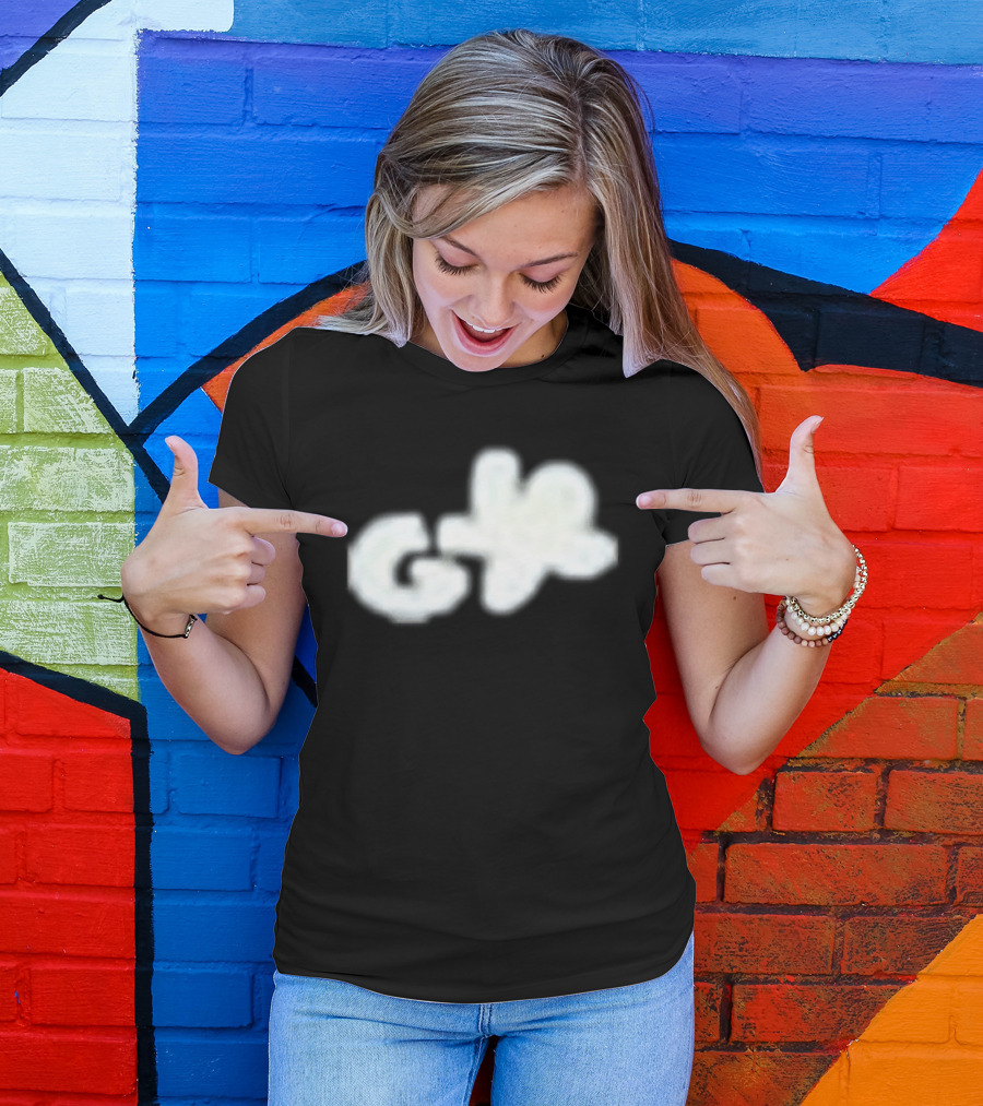 Gouache Hand Printed One By One In The South Of France Composition G+ Plus T-Shirt