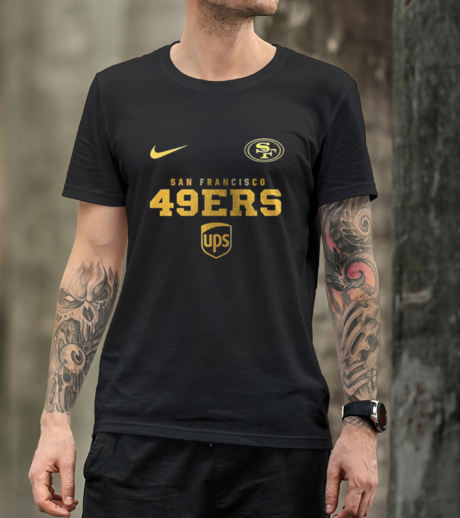 San Francisco 49ers Nike UPS Brown And Proud T-Shirt
