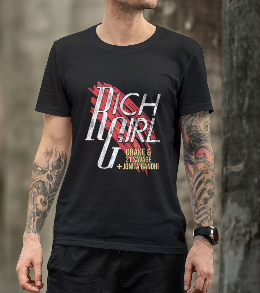 The Boys Hughie Campbell Rich Girl Drake 21 Savage Jonita Gandhi T-Shirt
