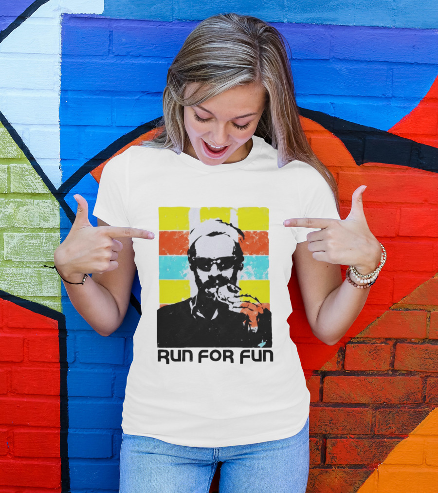 Together Tour Amsterdam Run For Fun 2026 Icon With Sunglasses Eating Pizza T-Shirt