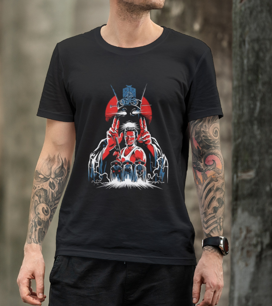 Big Trouble In Little China Jack Burton Action Pose T-Shirt