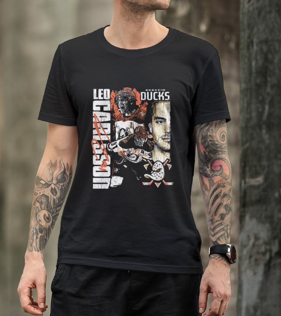 Leo Carlsson Anaheim Ducks Hockey 2026 T-Shirt