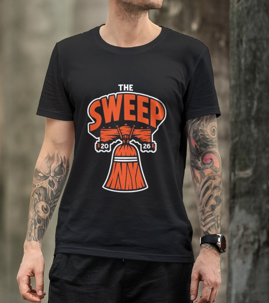 Original New York Knicks The Sweep 2026 Liberty Bell T-Shirt