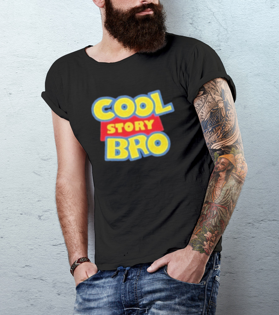 Cool Story Bro Toy Inspired Twist T-Shirt
