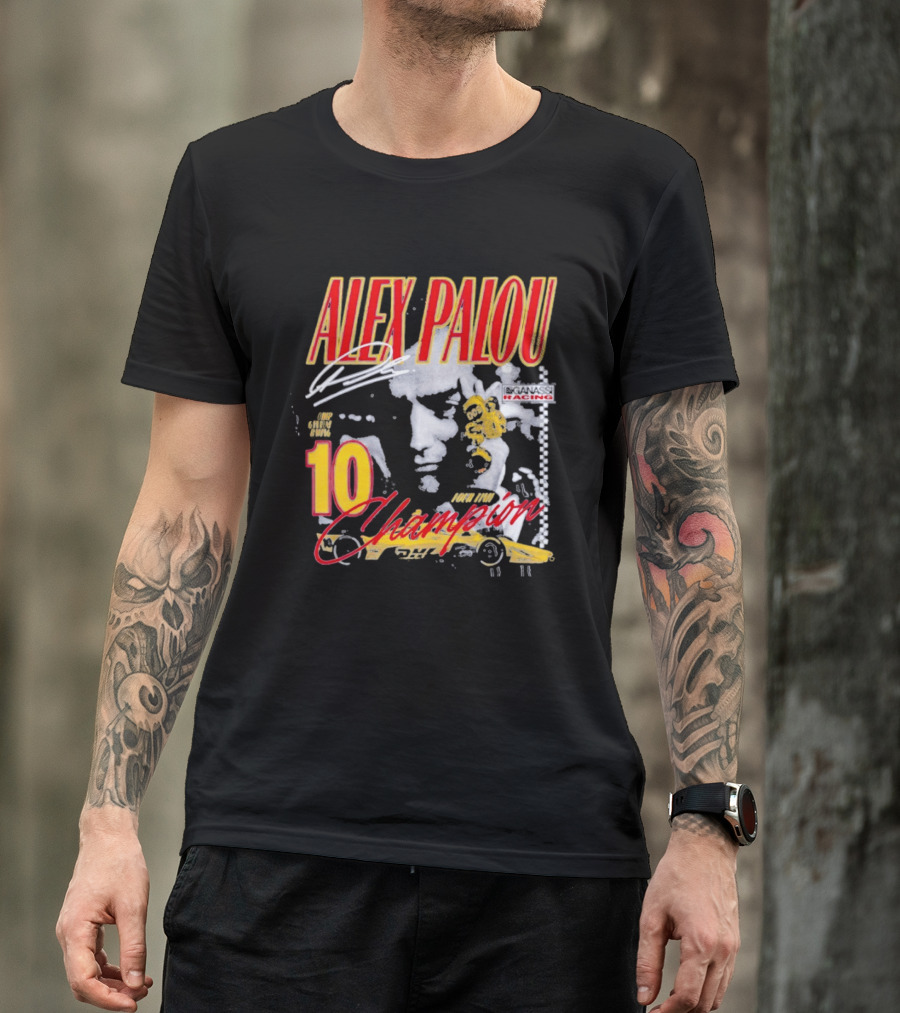 Alex Palou Chip Ganassi Racing 10 Four Time Champion T-Shirt