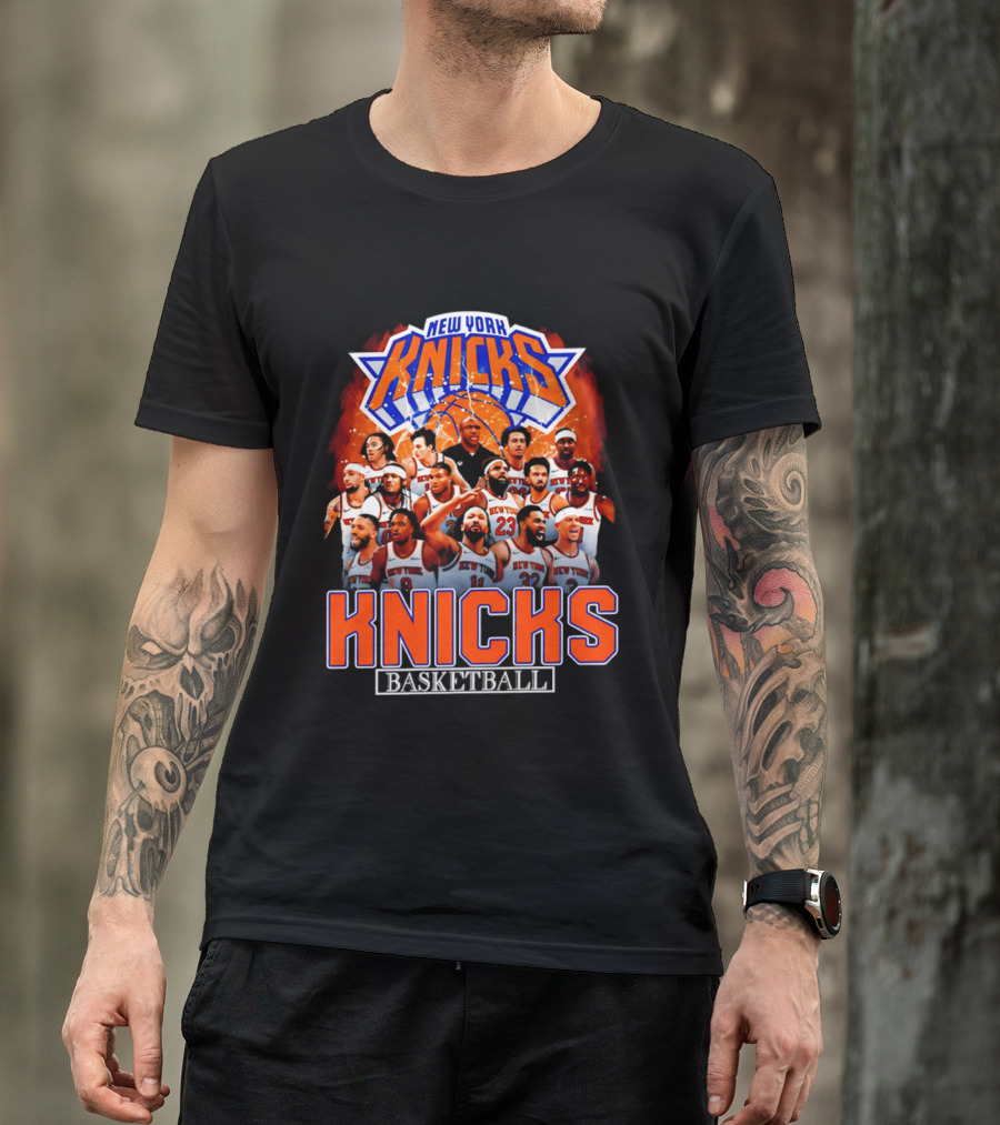 New York Knicks Basketball Team 2026 T-Shirt
