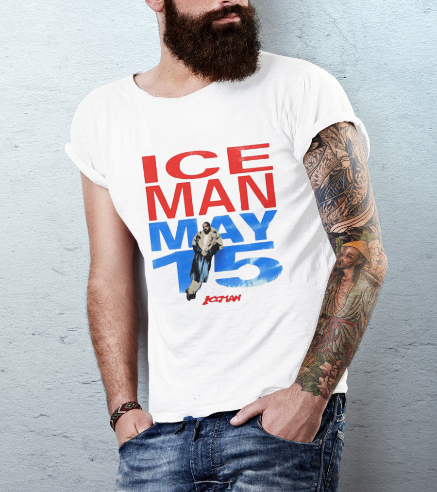Drake Iceman May 15 Blue Red Styling 2026 Album Cover T-Shirt
