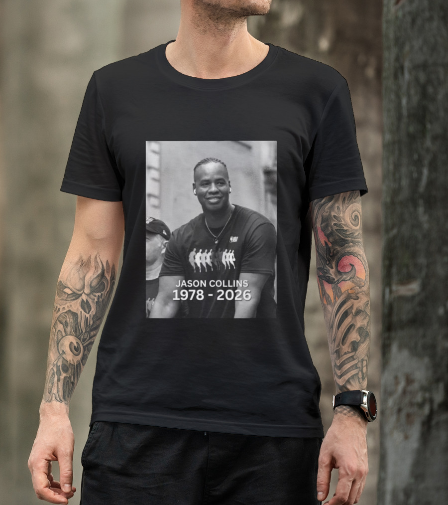 Jason Collins 1978 2026 NBA Recognition T-Shirt