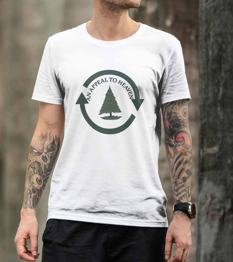 An Appeal To Heaven Pine Tree Circle T-Shirt