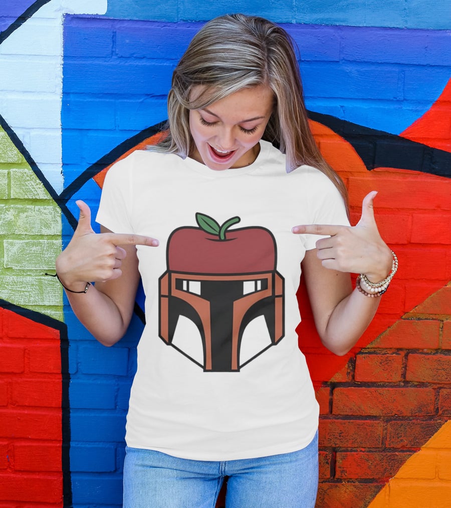 Boba Fett Star Wars New York Mets Big Apple T-Shirt