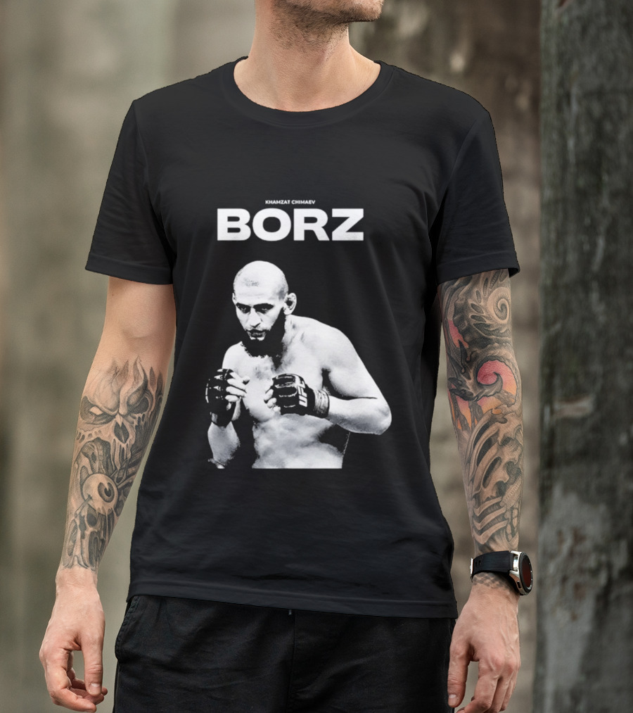 Khamzat Chimaev Borz Fighter Recognition T-Shirt
