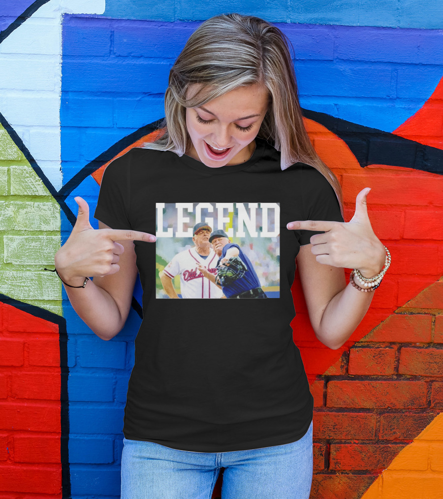 Legend Bobby Cox Old Atlanta Braves T-Shirt