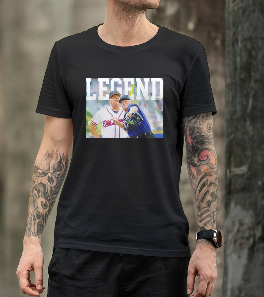 Legend Bobby Cox Old Atlanta Braves T-Shirt