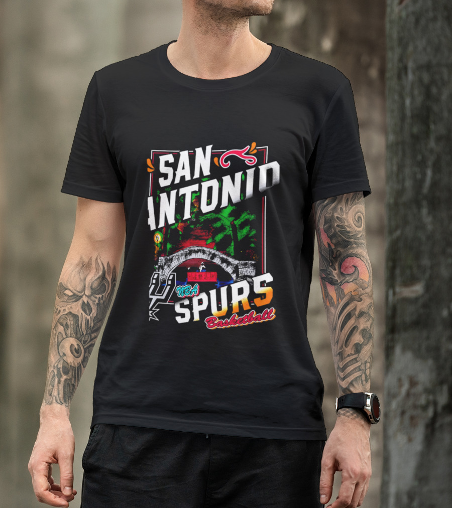 San Antonio Spurs NBA Basketball T-Shirt