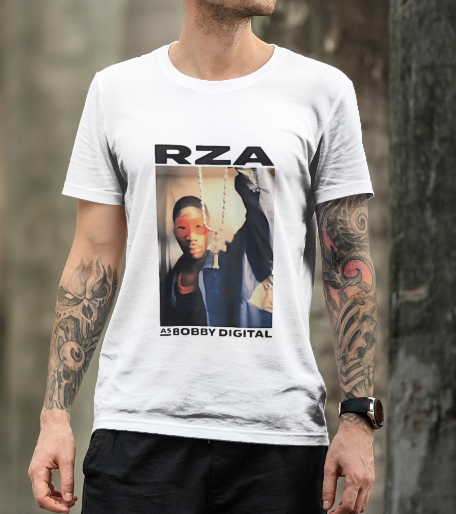 RZA Bobby Digital Mask And Chain T-Shirt