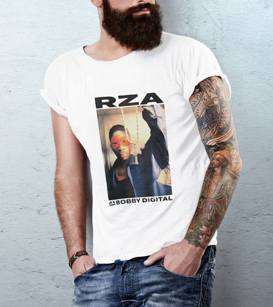 RZA Bobby Digital Mask And Chain T-Shirt