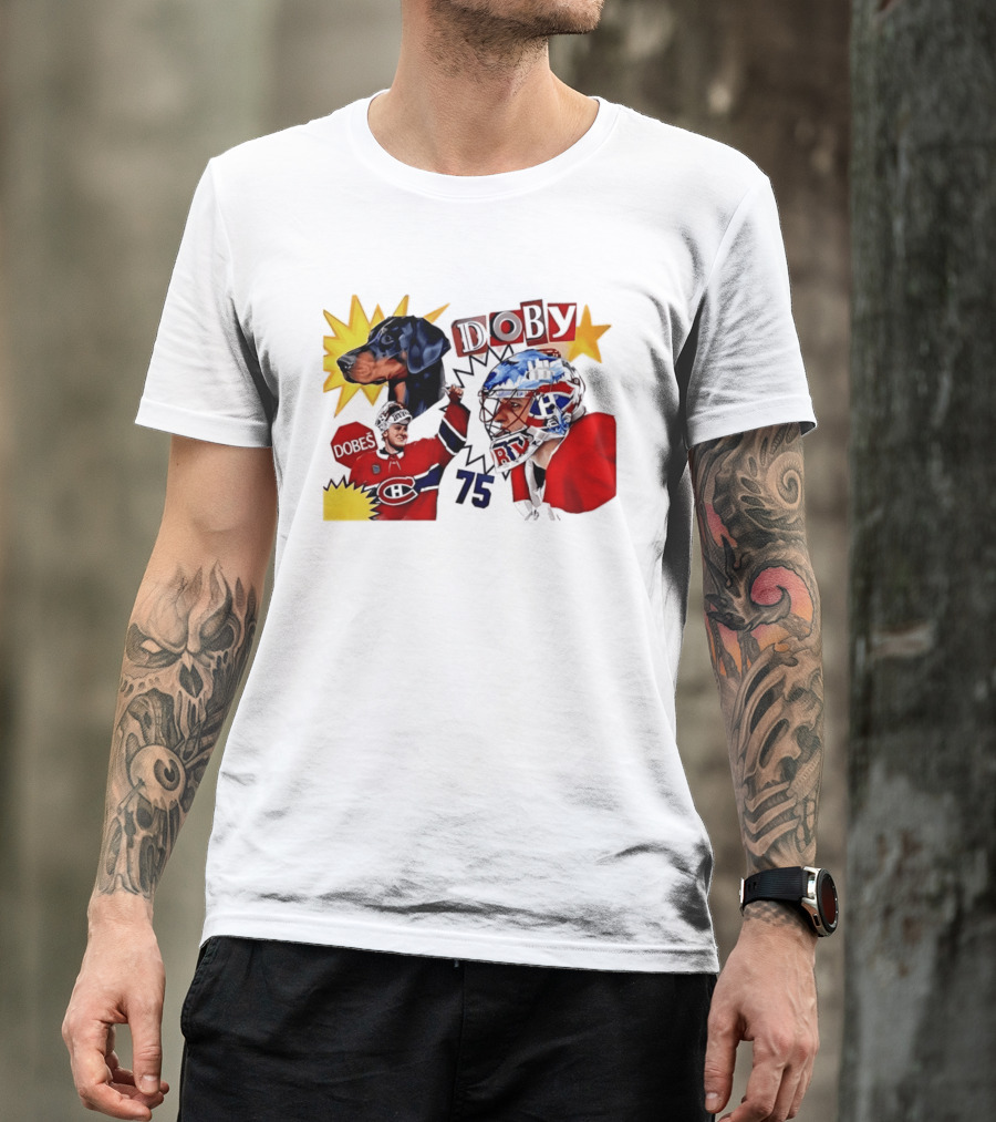 Jakub Dobes Doby Montreal Canadiens 75 T-Shirt