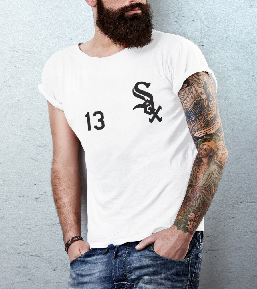 White Sox Ozzie Guillen 13 Jersey 2026 Giveaway T-Shirt