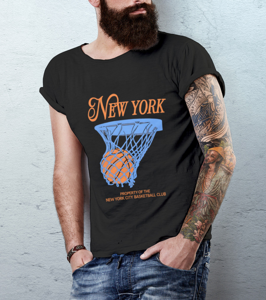 New York Basketball Property Of The New York City Basketball Club T-Shirt