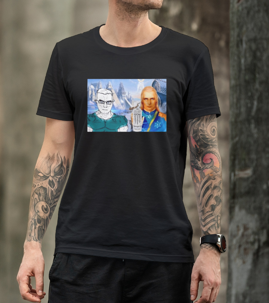 Hyperborea Chudjak Agartha Chud Meme Monster Drink 2026 T-Shirt